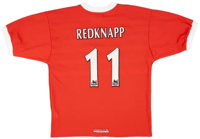 Reebok 1998-00 Liverpool Home Shirt Redknapp #11 - 8/10 - (L)