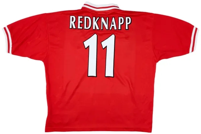 Reebok 1996-98 Liverpool Home Shirt Redknapp #11 - 6/10 - (XL)