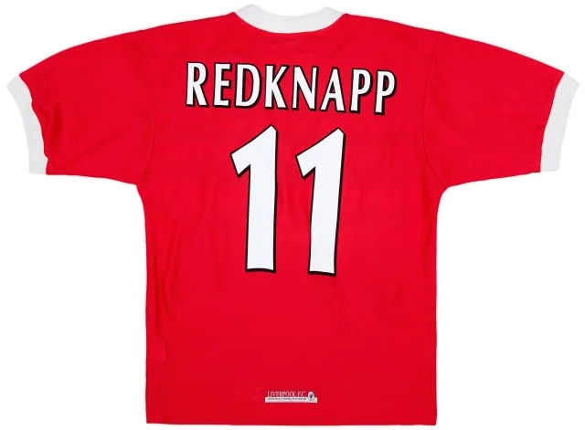 Reebok 1998-00 Liverpool Home Shirt Redknapp #11 - 8/10 - (S)