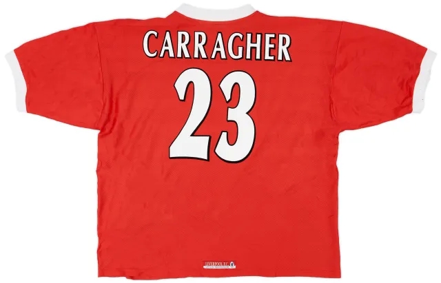 Reebok 1998-00 Liverpool Home Shirt Carragher #23 - 6/10 - (XXL)