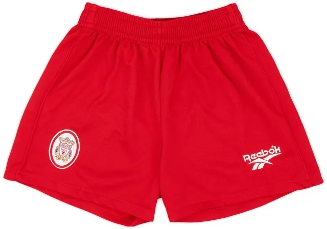 Reebok 1996-98 Liverpool Home Shorts - 9/10 - (S)