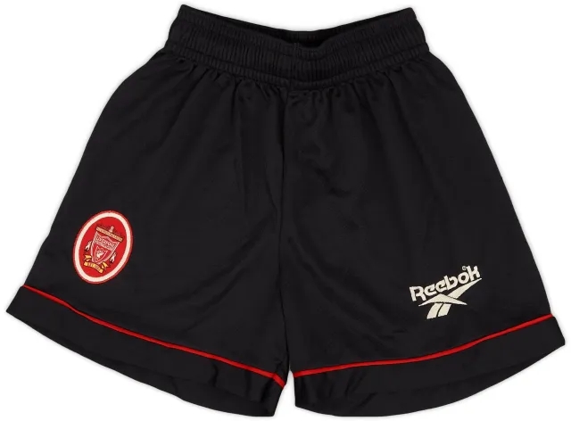 Reebok 1996-97 Liverpool Away Shorts - Excellent 9/10 - (M.Boys)