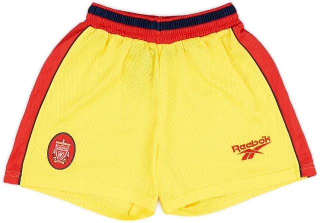 Reebok 1997-99 Liverpool Away Shorts - 9/10 - (L.Boys)
