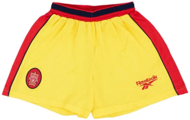 Reebok 1997-99 Liverpool Away Shorts - 9/10 - (XL.Boys)