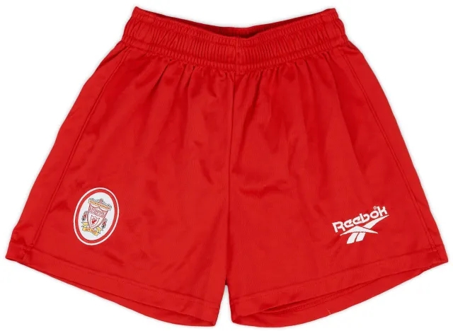 Reebok 1996-96 Liverpool Home Shorts - Excellent 9/10 - (XL.Boys)