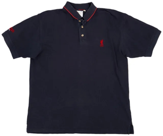 2002-04 Liverpool Reebok Polo Shirt - 8/10 - (L)