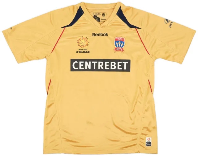Reebok 2008-09 Newcastle Jets Home Shirt - 9/10 - (M)