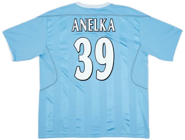Reebok 2003-04 Manchester City Home Shirt Anelka #39 - 8/10 - (XL)