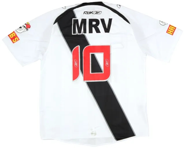 Reebok 2008-09 Vasco da Gama Away Shirt #10 - 9/10 - (XL)