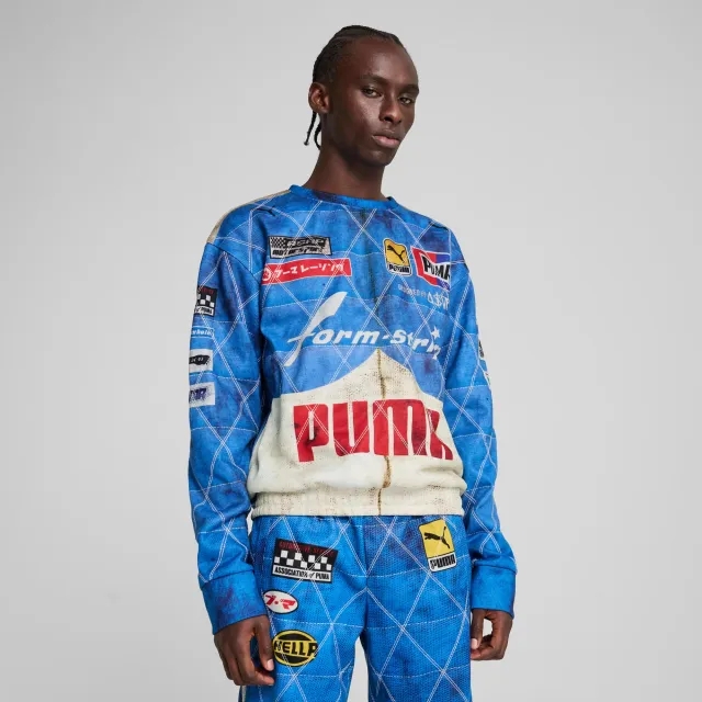Sweatshirt Puma X A$Ap Rocky Quilted Sweatshirt Clyde Royal S