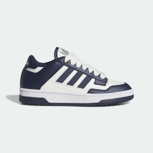 adidas  RAPID COURT LOW J  girls's Children's Shoes (Trainers) in Blue