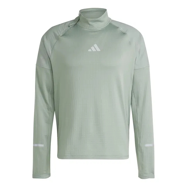 Adidas Ultimate Hi Vis Reflective Half Zip Sweatshirt