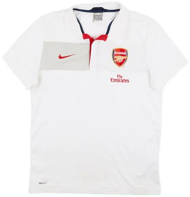 2009-10 Arsenal Nike Polo Shirt - 7/10 - (M)