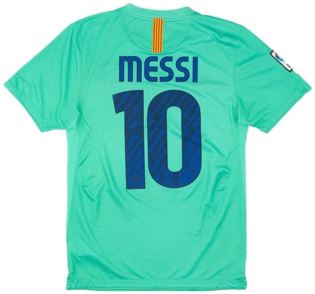 Nike 2010-11 Barcelona Away Shirt Messi #10 - 8/10 - (S)