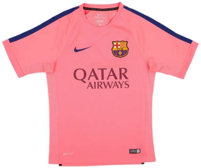 2014-15 Barcelona Nike Training Shirt - 9/10 - (S)