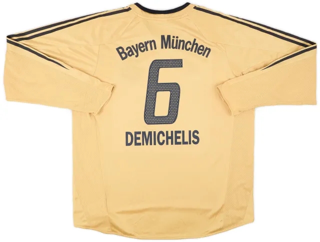 adidas Bayern Munich Mens LS Away Shirt 2004/05