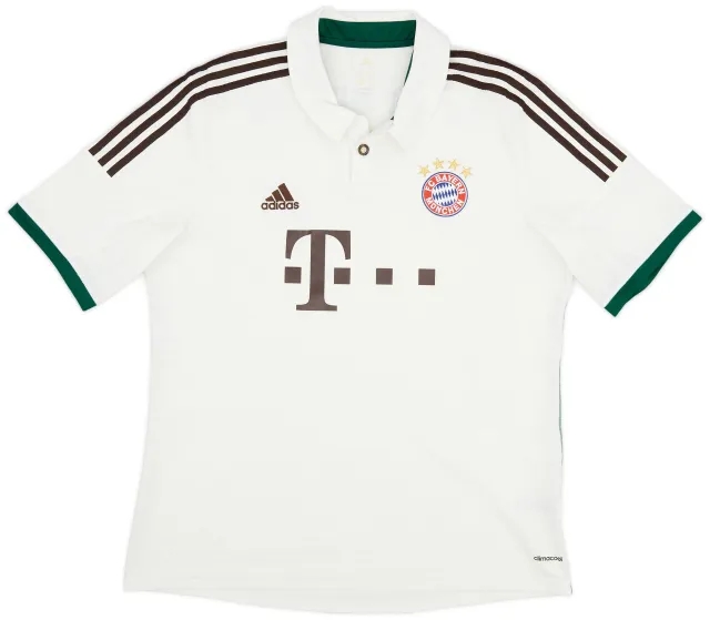 adidas 2013-14 Bayern Munich Away Shirt - 9/10 - (XL)