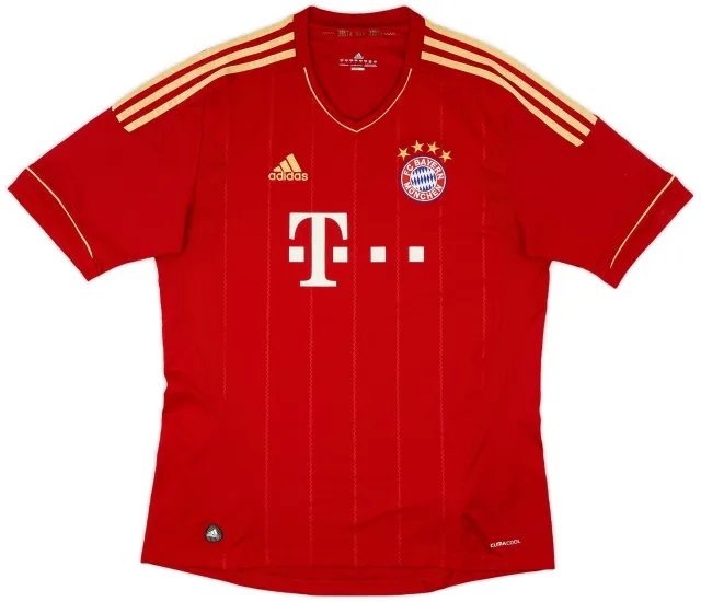 adidas 2011-13 Bayern Munich Home Shirt - 6/10 - (L)