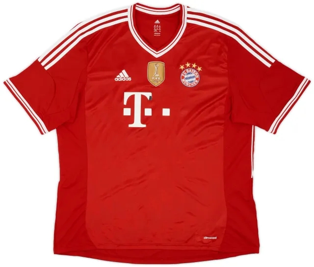 adidas 2013-14 Bayern Munich Home Shirt - 6/10 - (XXL)