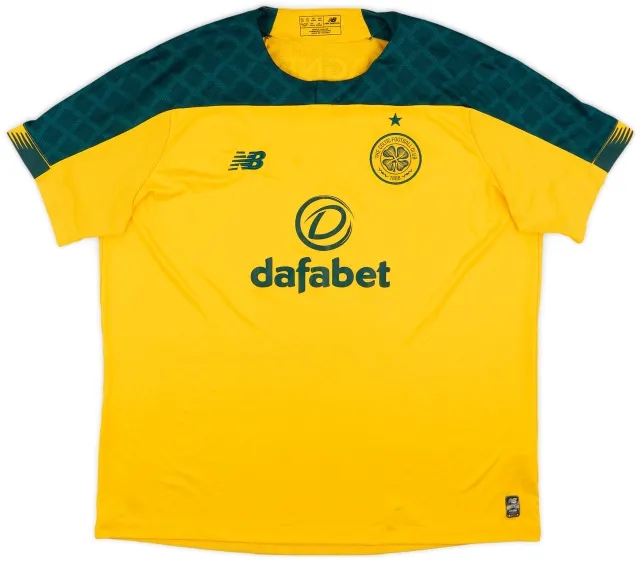 NewBalance 2019-20 Celtic Away Shirt - 7/10 - (XXL)
