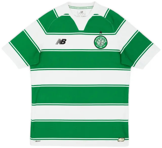 NewBalance 2015-16 Celtic Home Shirt - 8/10 - (XL.Boys)