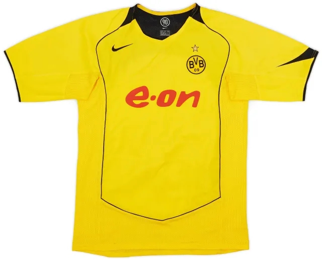 Nike 2004-05 Borussia Dortmund Home Shirt - 8/10 - (XL.Boys)