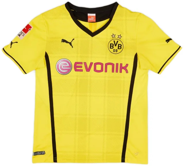 Puma 2013-14 Borussia Dortmund Home Shirt - 7/10 - (S)