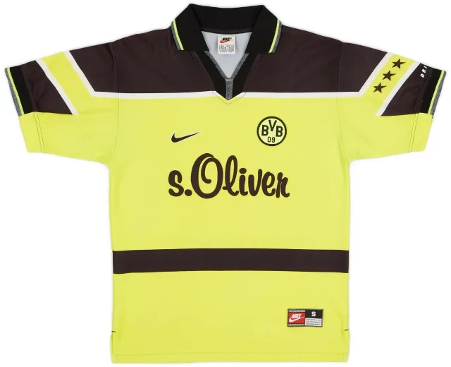 Nike 1997-98 Borussia Dortmund Home Shirt - 8/10 - (S)
