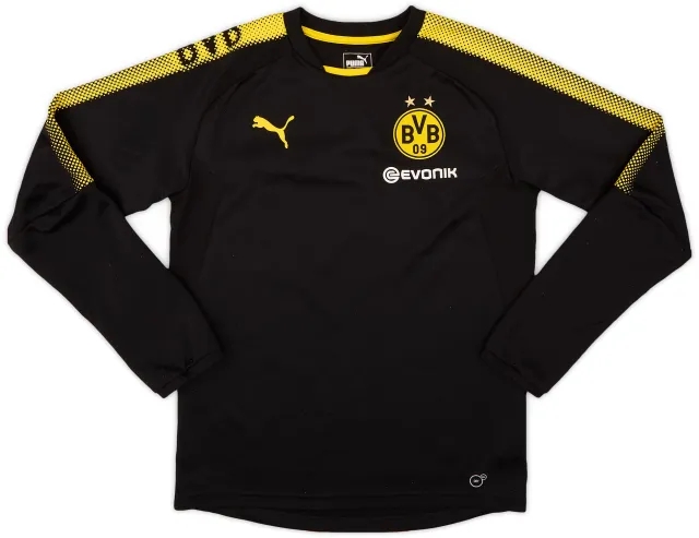 2017-18 Borussia Dortmund Puma Sweat Top - 6/10 - (S)