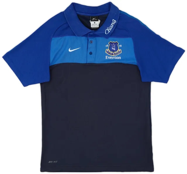 2012-13 Everton Nike Polo Shirt - 9/10 - (S)