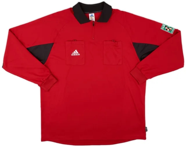 1990s Germany adidas Referee L/S Shirt - 9/10 - (XXL)