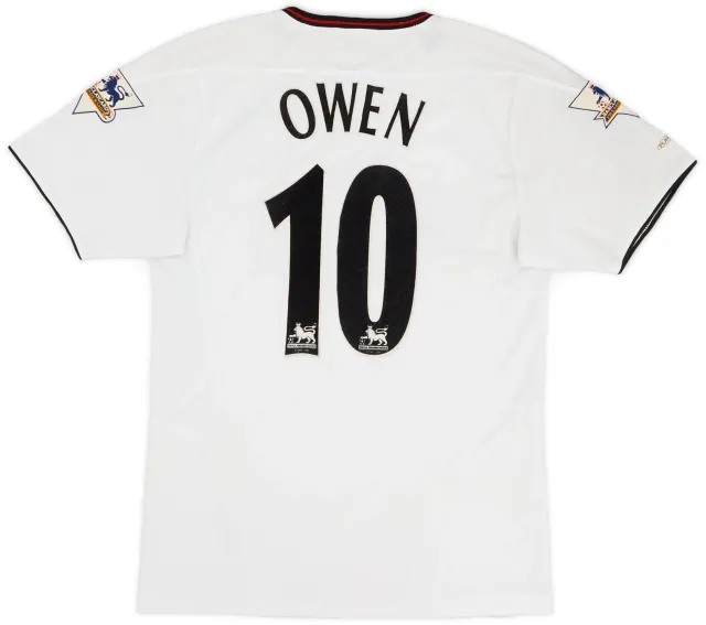 Reebok 2003-04 Liverpool Away Shirt Owen #10 - 6/10 - (XS)