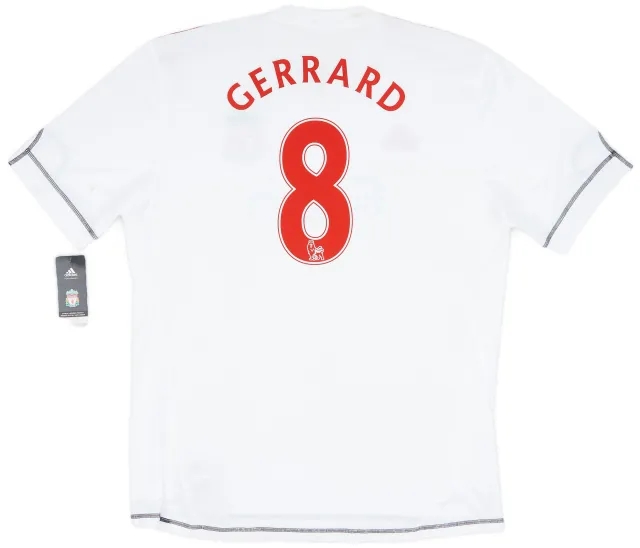 adidas 2009-10 Liverpool Third Shirt Gerrard #8 (XL)