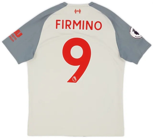NewBalance 2018-19 Liverpool Third Shirt Firmino #9 - 7/10 - (S)