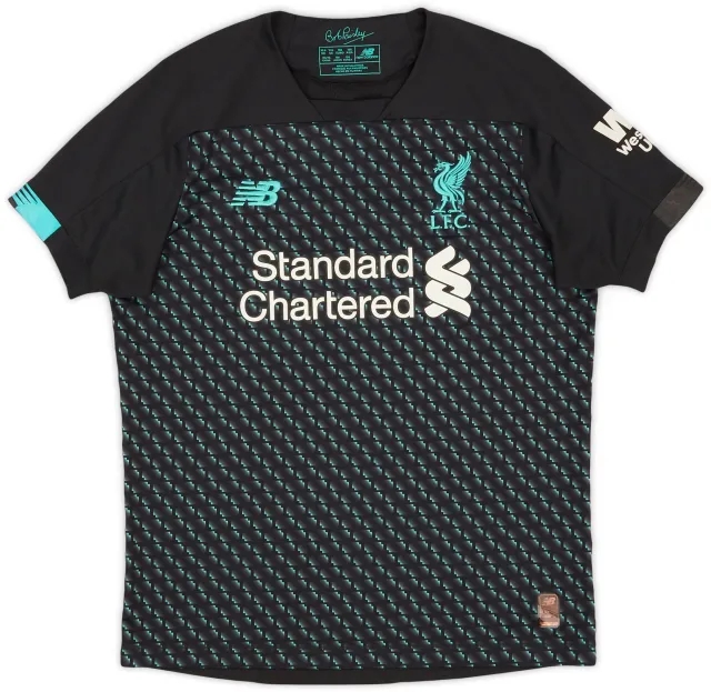NewBalance 2019-20 Liverpool Third Shirt - 9/10 - (XL.Boys)