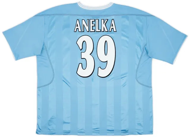 Reebok 2003-04 Manchester City Home Shirt Anelka #39 - 8/10 - (XXL)