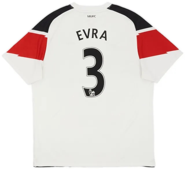 Nike 2010-12 Manchester United Away Shirt Evra #3 - 6/10 - (L)