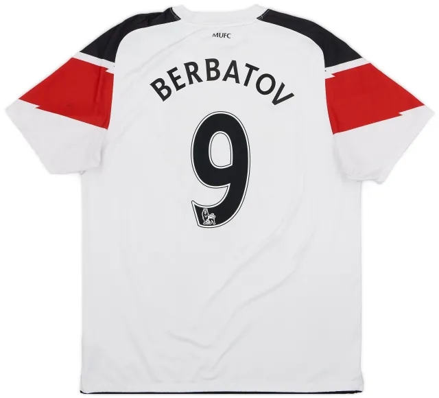 Nike 2010-12 Manchester United Away Shirt Berbatov #9 - 5/10 - (L)