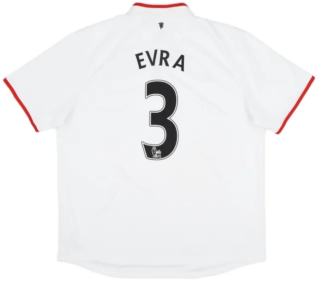 Nike 2012-14 Manchester United Away Shirt Evra #3 - 6/10 - (XL)
