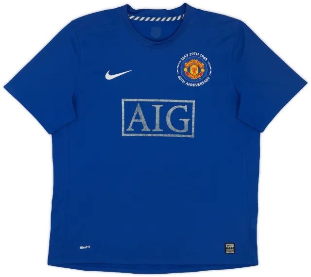 Nike 2008-09 Manchester United Third Shirt - 5/10 - (XL)