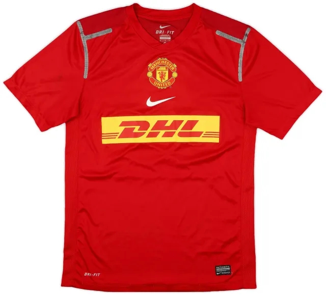 2012-13 Manchester United Nike Training Shirt - 8/10 - (L)