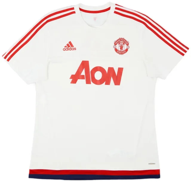 adidas 2015-16 Manchester United adizero Training Shirt - 9/10 - (L)