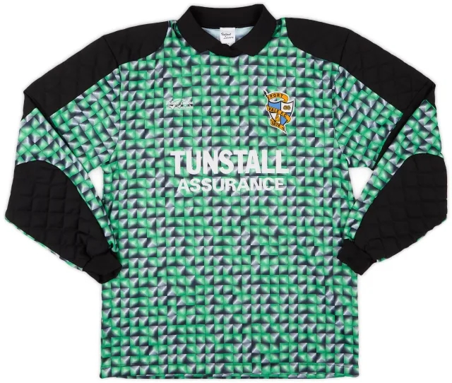 1992-93 Port Vale GK Shirt #1 - 8/10 - (L)