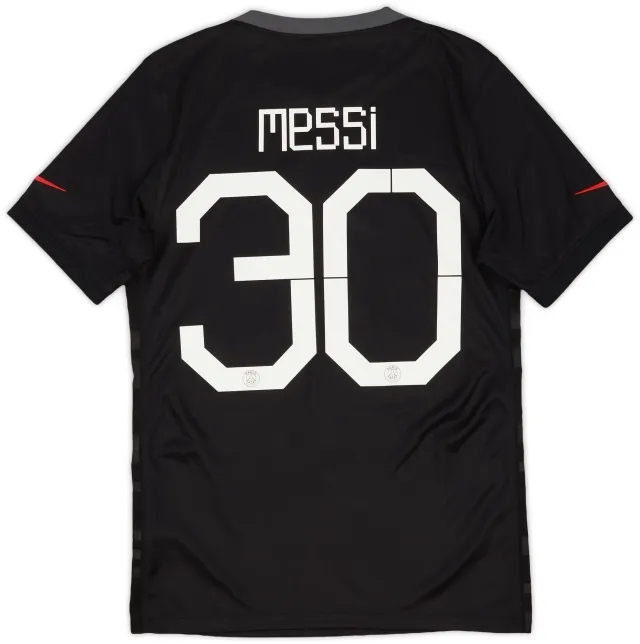 Nike 2021-22 Paris Saint-Germain Third Shirt Messi #30 - 10/10 - (S)