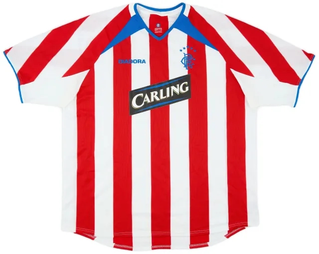 Diadora 2003-04 Rangers Away Shirt - 9/10 - (XXL)