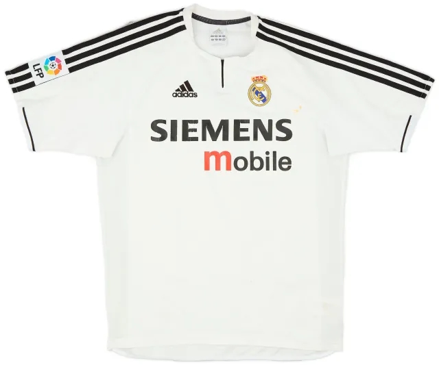 adidas 2003-04 Real Madrid Home Shirt - 6/10 - (XL.Boys)