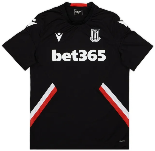 2022-23 Stoke City Macron Training Shirt - 8/10 - (L)