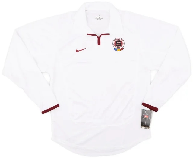 Nike 2001-02 Sparta Prague Player Issue Away L/S Shirt (S)