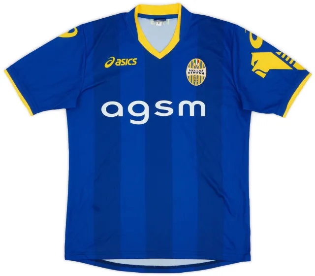 Asics 2012-13 Hellas Verona Home Shirt - 6/10 - (M)