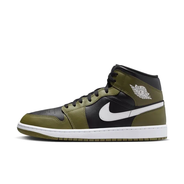 Nike Jordan Nike Air Jordan 1 Mid Men's Shoes - Black